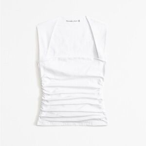 Abercrombie & Fitch Ava Top White